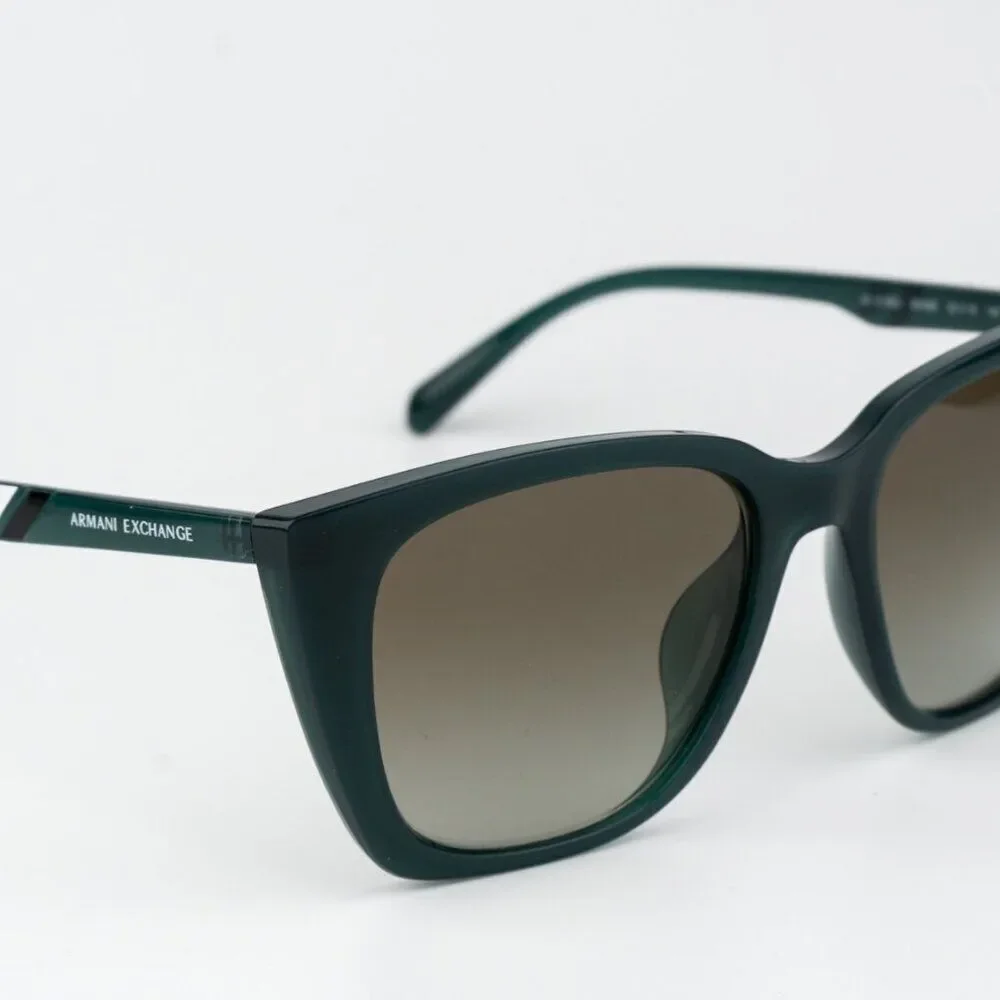Armani Exchange Women Sunglasses Opaline Green Cat Eye AX4116SU 82428E BRAND NEW